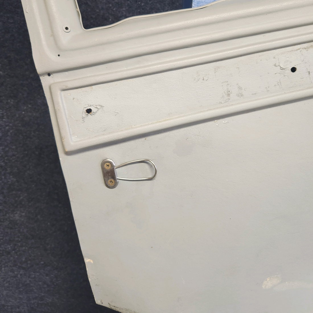 Used aircraft parts for sale, 130277-091 Mooney M20K PANEL REAR RIGHT HAND LIGHT GREY