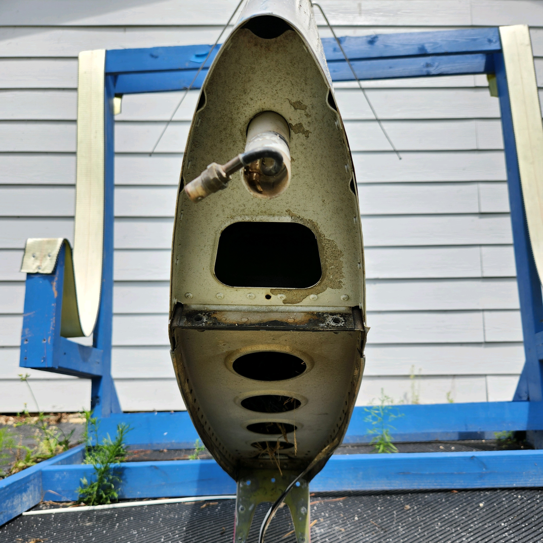 Used aircraft parts for sale, 78908-003 & 78908-900 Piper PA32RT-300 VERTICAL FIN ASSEMBLY