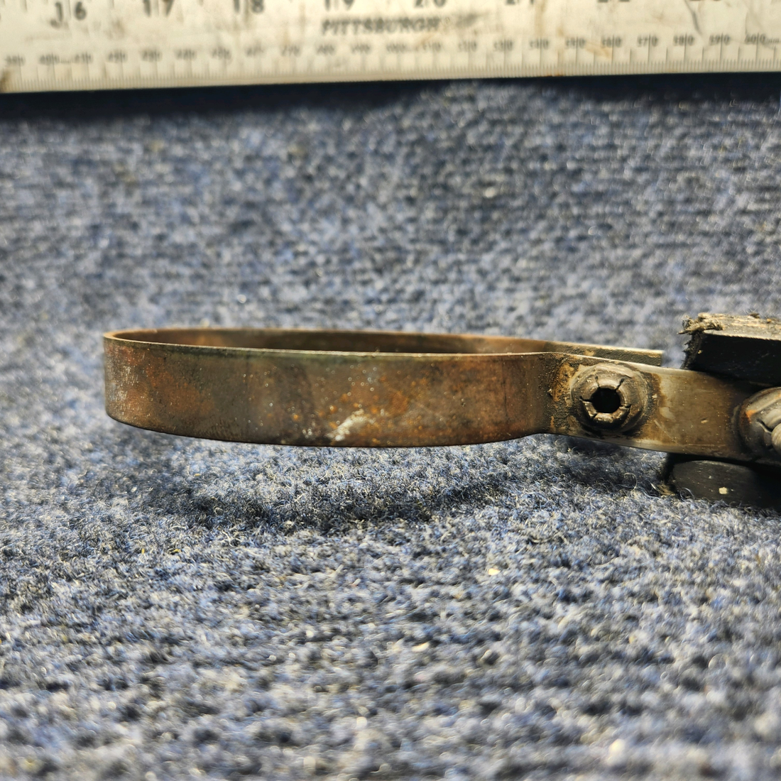 Used aircraft parts for sale, 630120-501 Mooney M20J EXHAUST HANGER ASSY. TAIL PIPE