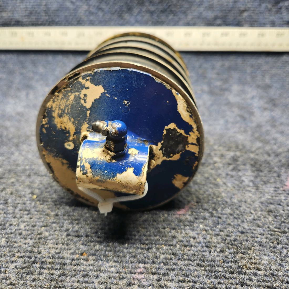 Used aircraft parts for sale, J-11968-14, 530021-000 Mooney M20K MAIN GEAR SHOCK STRUT ASSEMBLY