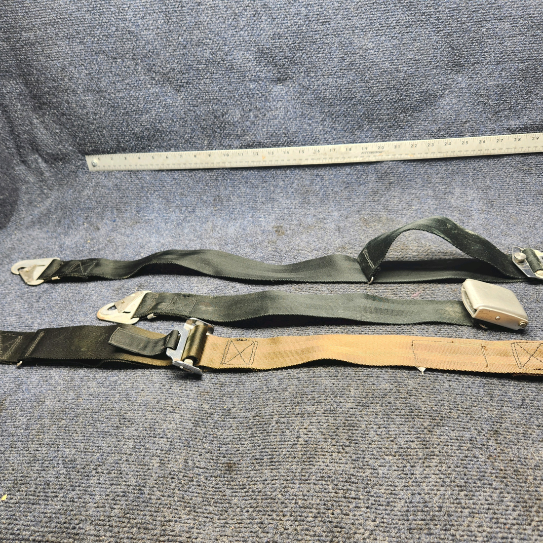 Used aircraft parts for sale, FDC-5900-160-3 Mooney M20K DAVIS AIRCRAFT PRODUCTS SEATBELT W SHOULDER STRAP-FDC-7275-8-1