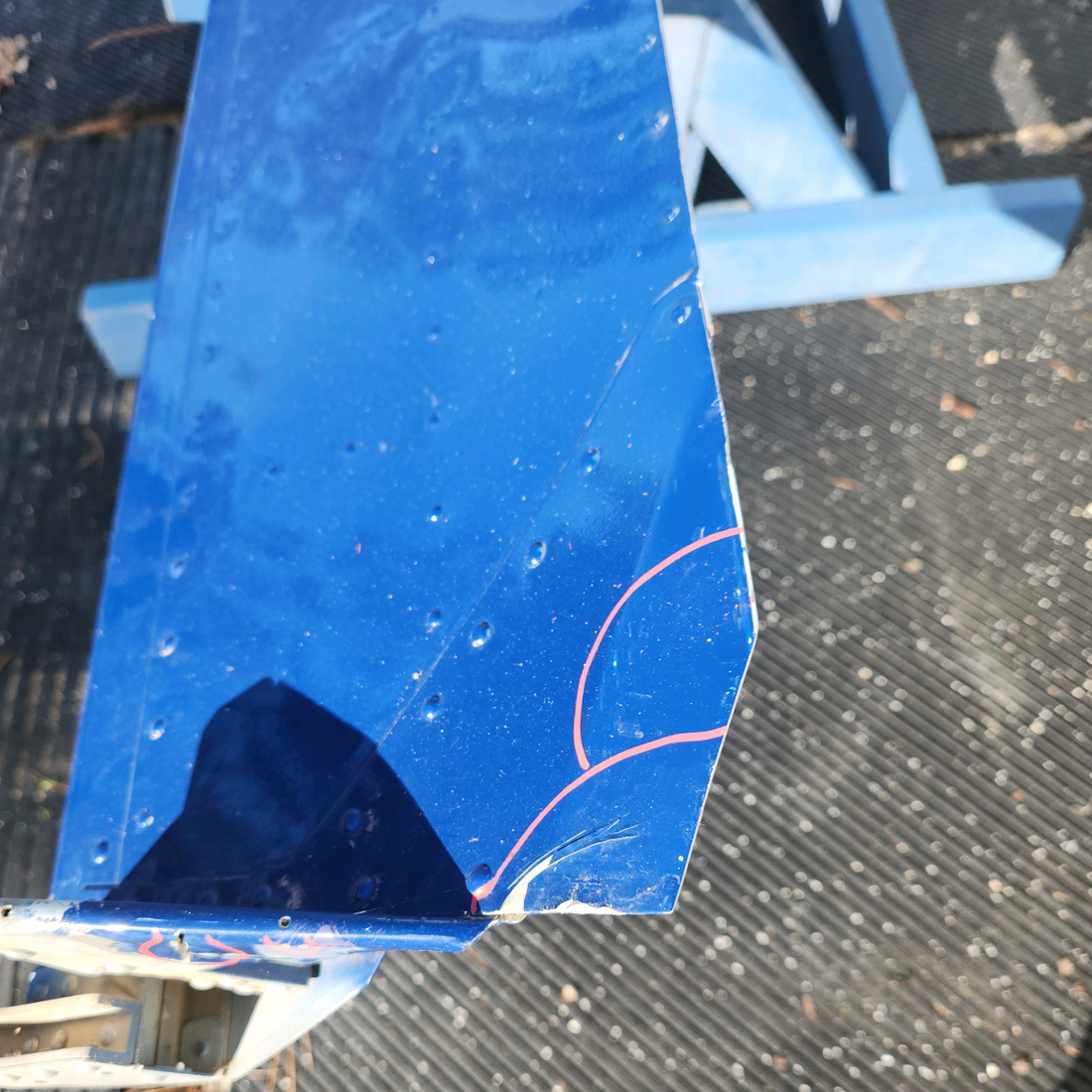 Used aircraft parts for sale, 240014-509 Mooney M20K FLAP ASSEMBLY LH SEE PHOTOS FOR DETAILS SOME SCRATCHES