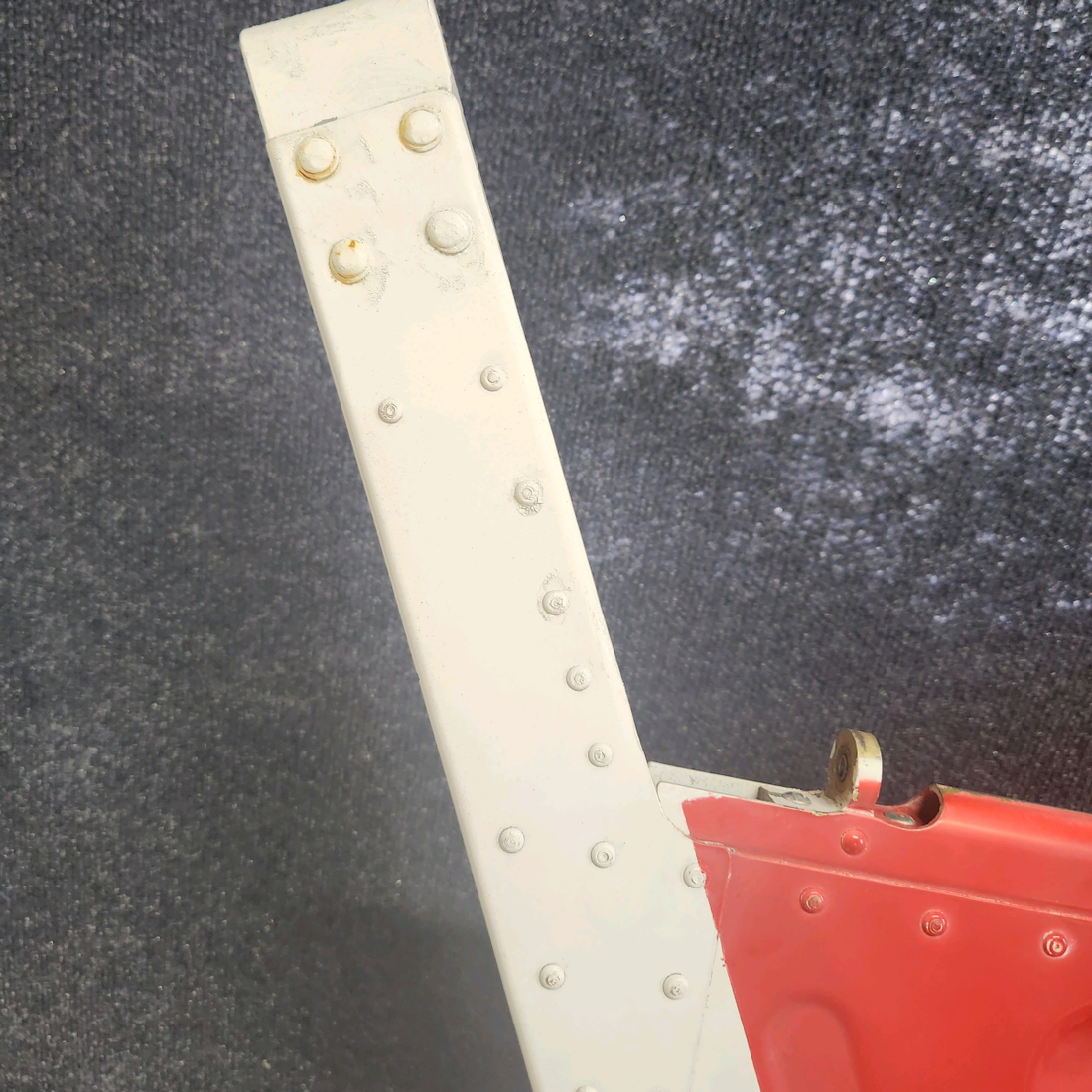 Used aircraft parts for sale, 460043-000 Mooney M20J RUDDER ASSEMBLY - DENTS ON LOWER FAIRING "SEE PHOTOS FOR DETAIL"