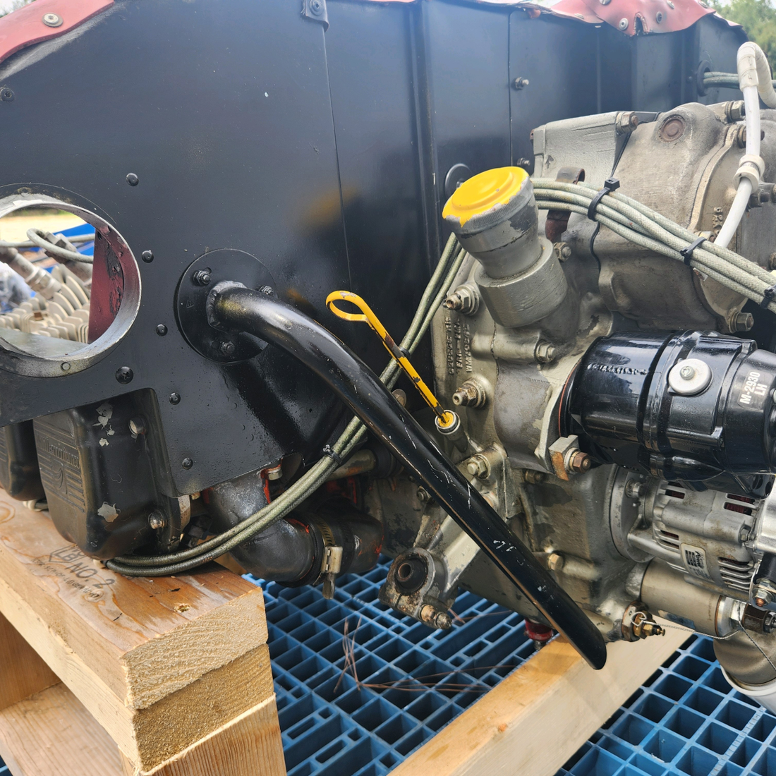 Used aircraft parts for sale, O-300-D Continental O-300-D Cessna 172E Aircraft Engine "Light Prop-Strike"