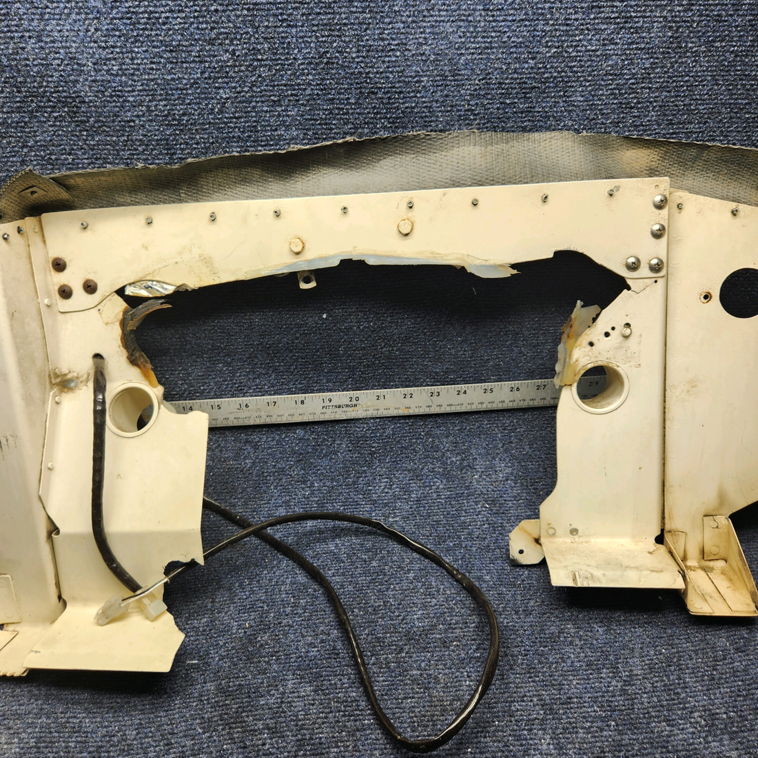 Used aircraft parts for sale, 169-910060-604 Beechcraft C23 SUNDOWNER BEECHCRAFT C23 LYCOMING O-360-A4J SET OF BAFFLES SEE PHOTOS