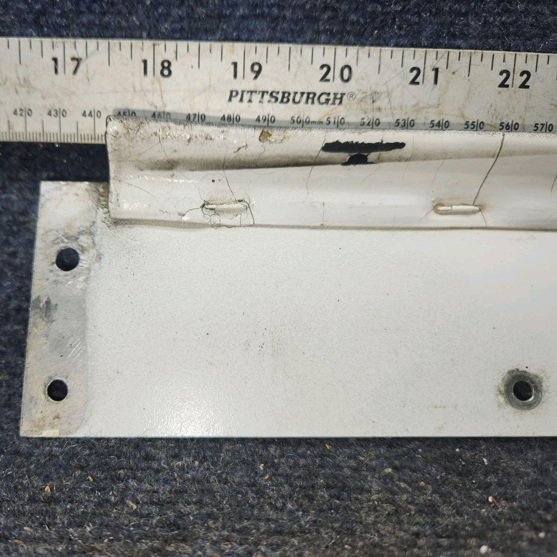 Used aircraft parts for sale, 67723-001 Piper PA28-161 Wing Access Plate Aft Assembly RH (16")
