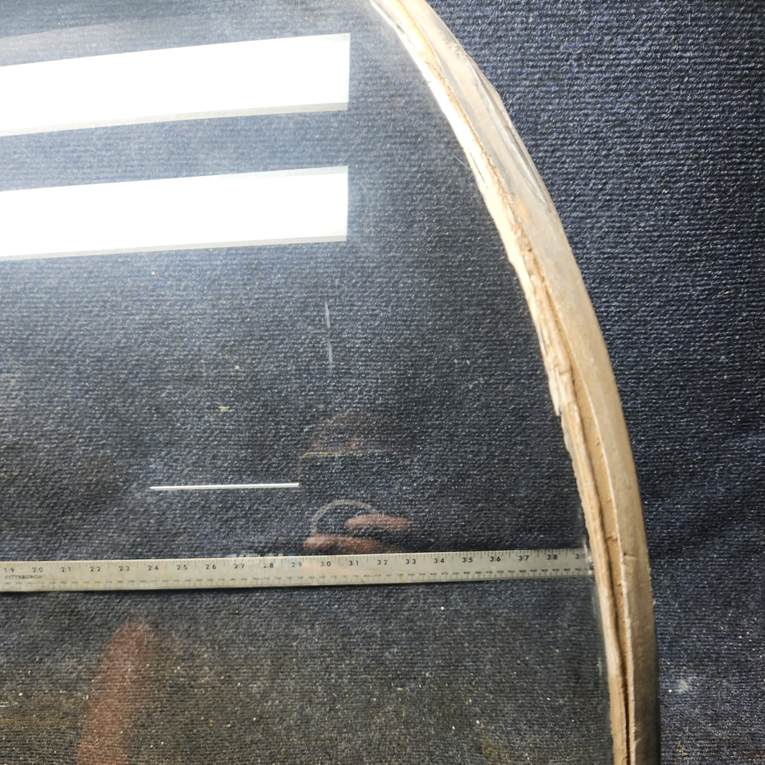 Used aircraft parts for sale, 79296-17, 79296-16 Piper PA28-161 Windshield Set - RH and LH