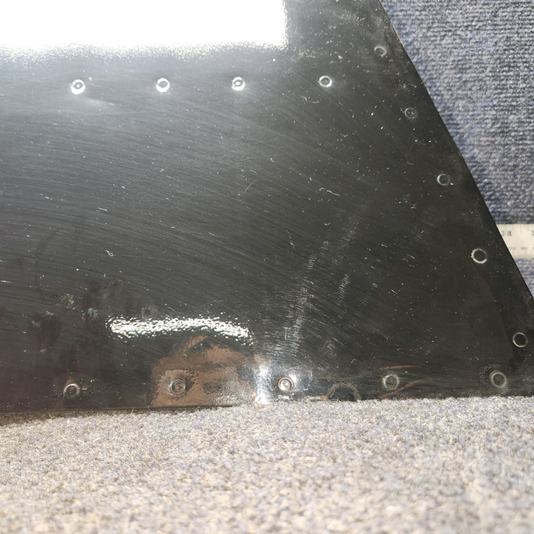 Used aircraft parts for sale, 66793-018 Piper PA28-161 Baggage Door Assembly – Sold with Lock