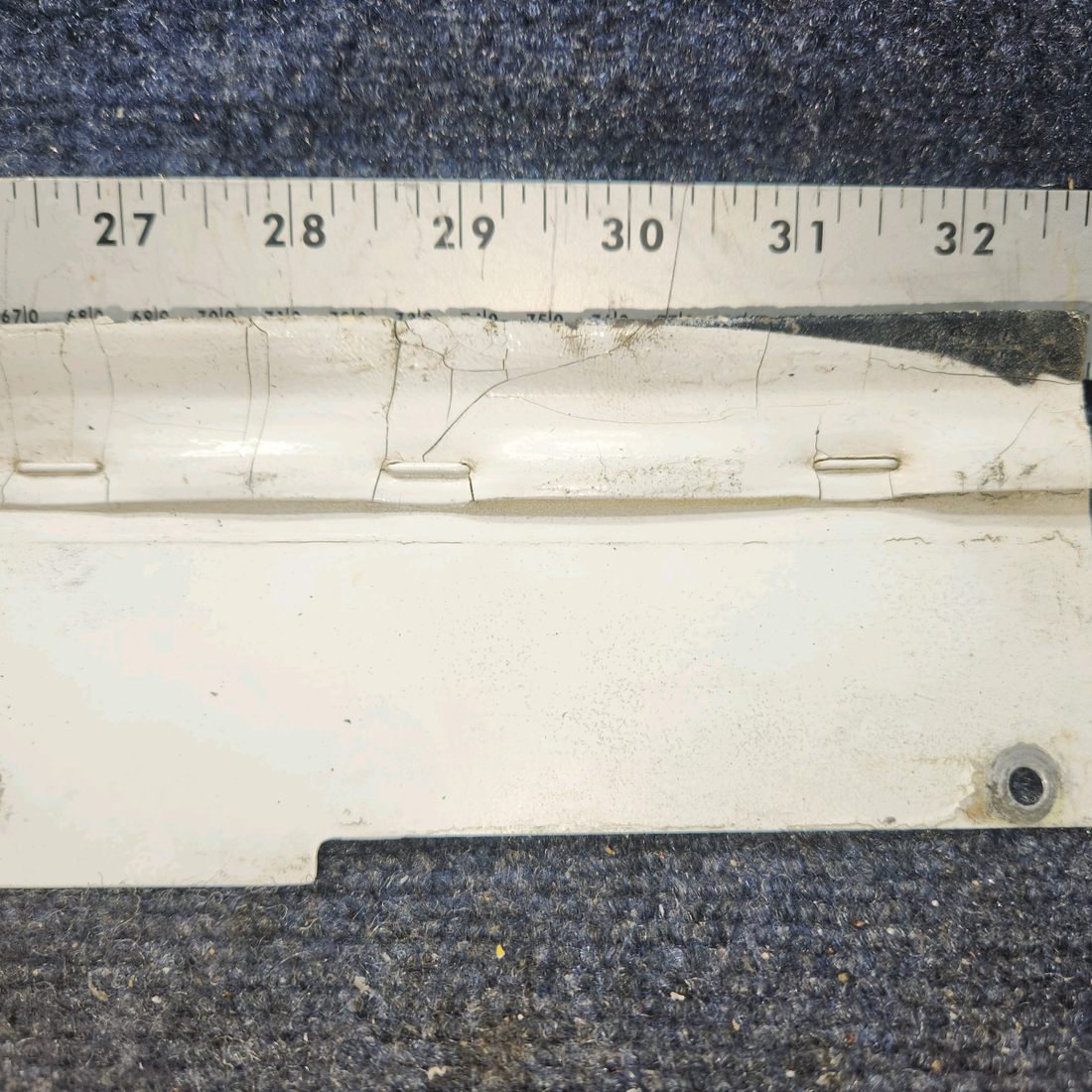 Used aircraft parts for sale, 67723-001 Piper PA28-161 Wing Access Plate Aft Assembly RH (16")