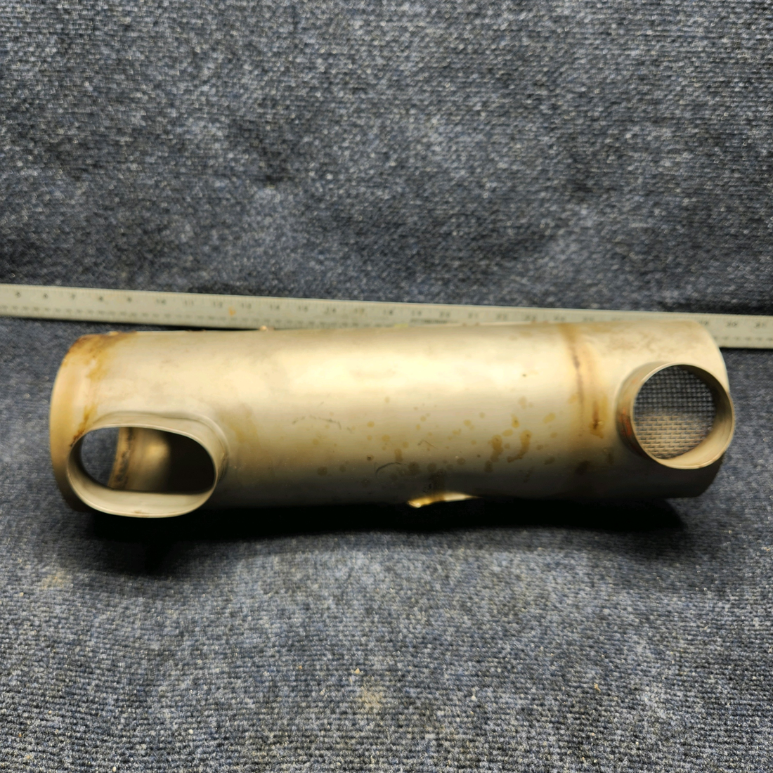 Used aircraft parts for sale, 099001-136 Beechcraft C23 SUNDOWNER SHROUD MUFFLER ASSEMBLY