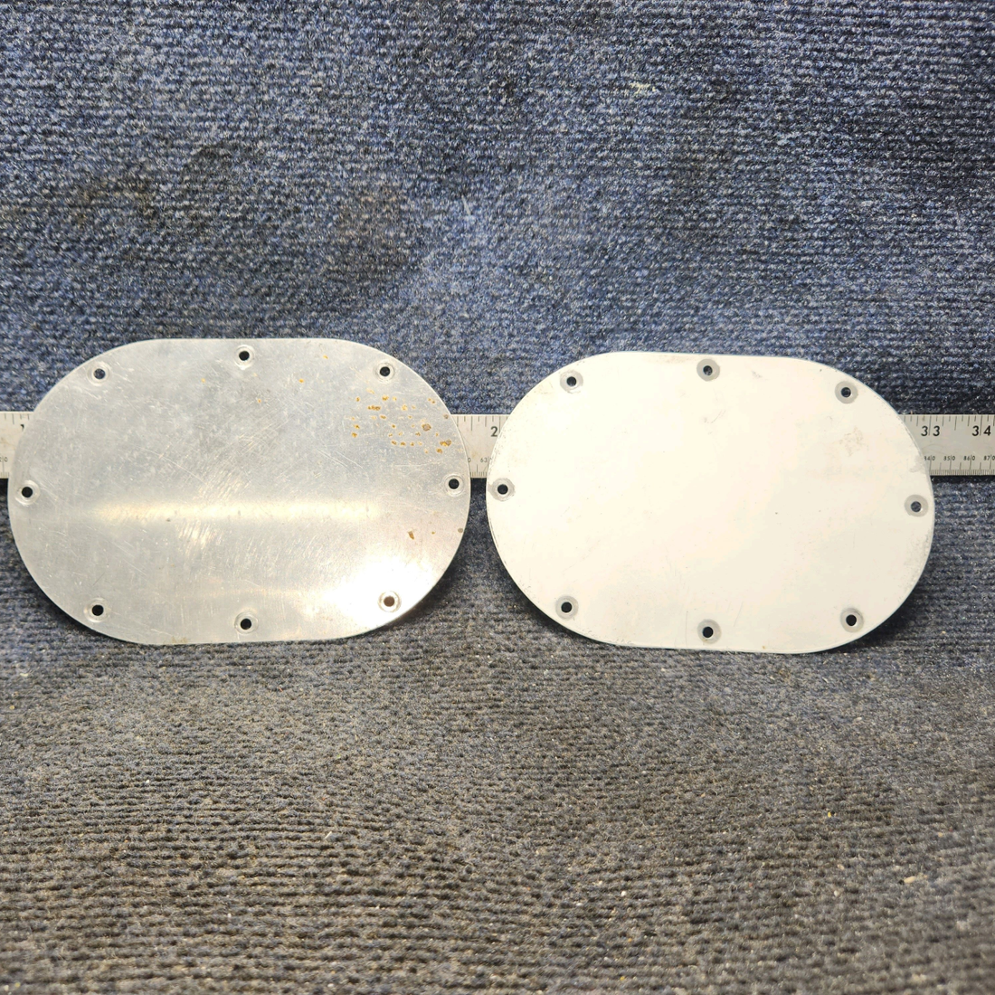 Used aircraft parts for sale, 62109-000 Piper PA28-161 Wing Access Hole Cover - Set of 2