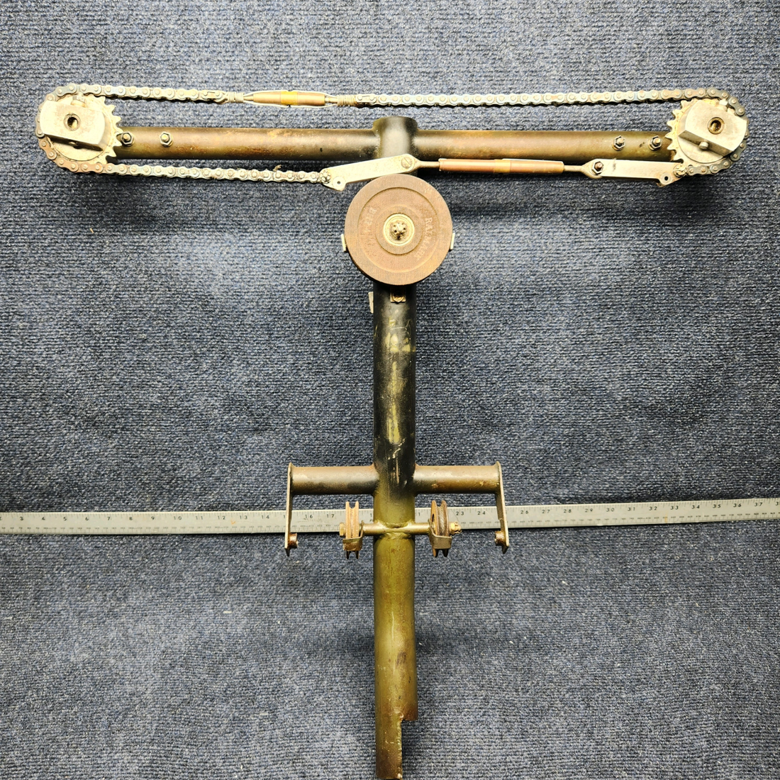 Used aircraft parts for sale, 169-524018-601 Beechcraft C23 SUNDOWNER CONTROL COLUMN ASSEMBLY