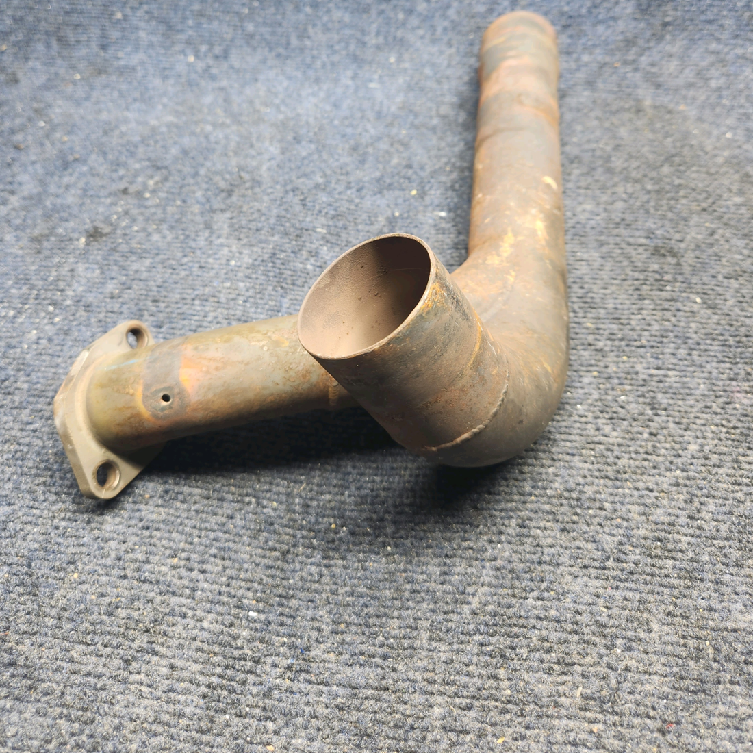 Used aircraft parts for sale, 642220-106 Mooney M20K FORWARD EXHAUST RISER LH WITH PROBE HOLE