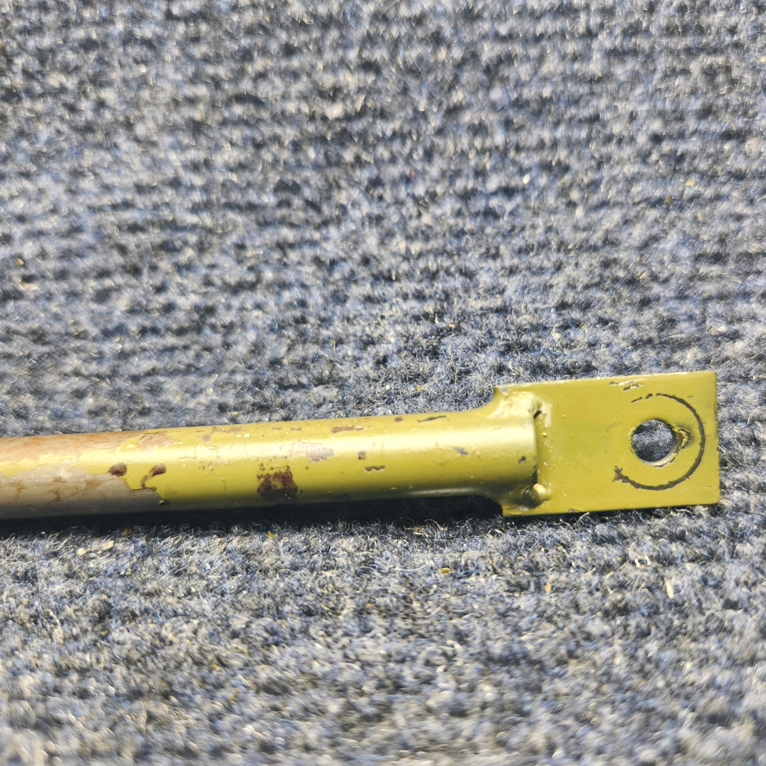 Used aircraft parts for sale, 350193-503 Mooney M20J BAGGAGE DOOR AFT LATCH ROD ASSEMBLY