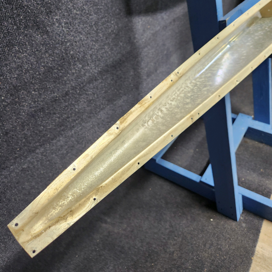 Used aircraft parts for sale, 169-440013-659 Beechcraft C23 SUNDOWNER FORWARD DORSAL FIN FAIRING ASSEMBLY