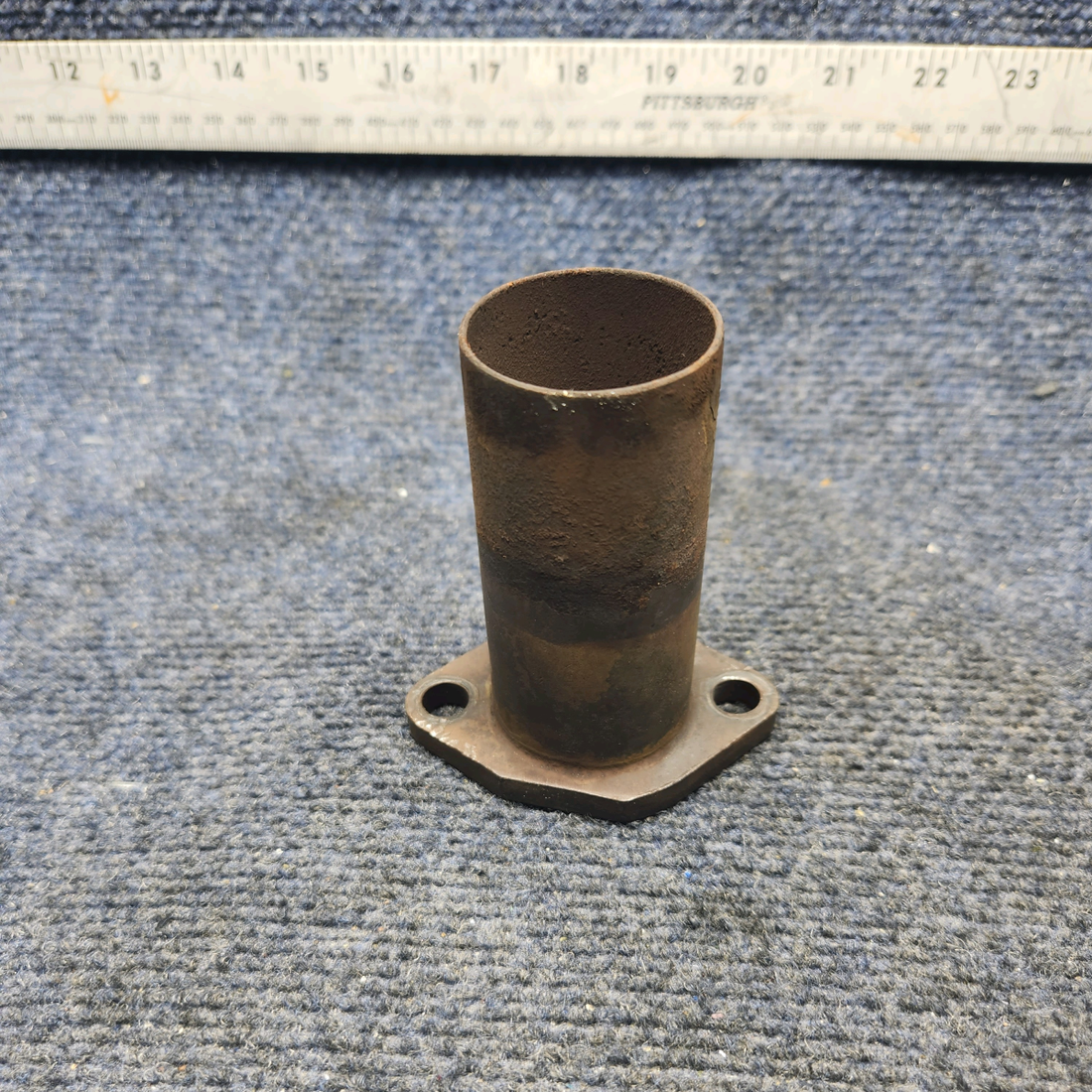 Used aircraft parts for sale, 642220-902-2 Mooney M20K EXHAUST RISER NO. 1 CYLINDER W/ PROBE HOLE