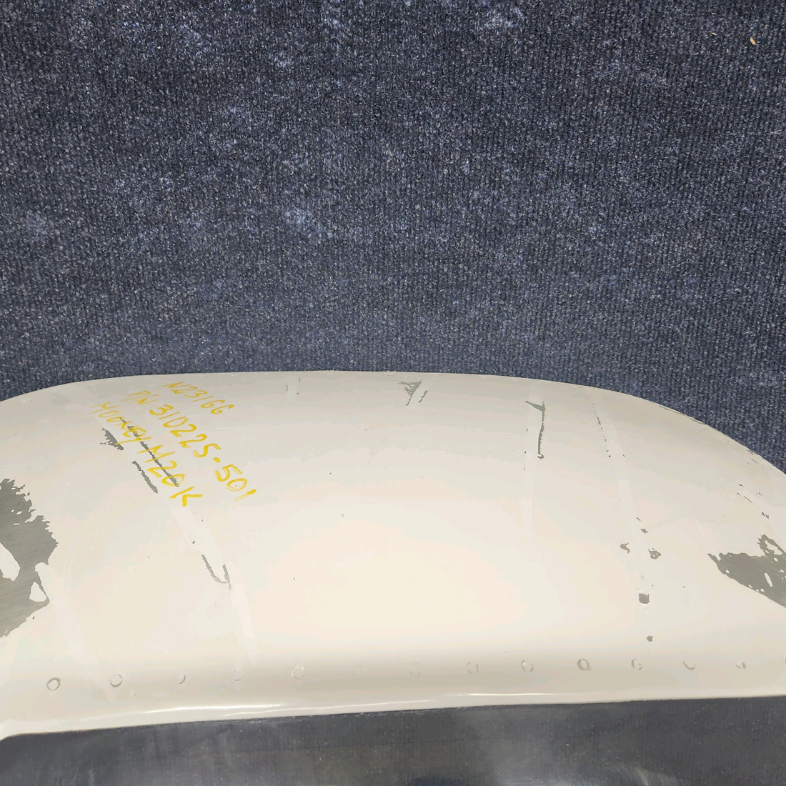 Used aircraft parts for sale, 310225-501 Mooney M20K CABIN DOOR FRAME STRUCTURE WITH HINGE