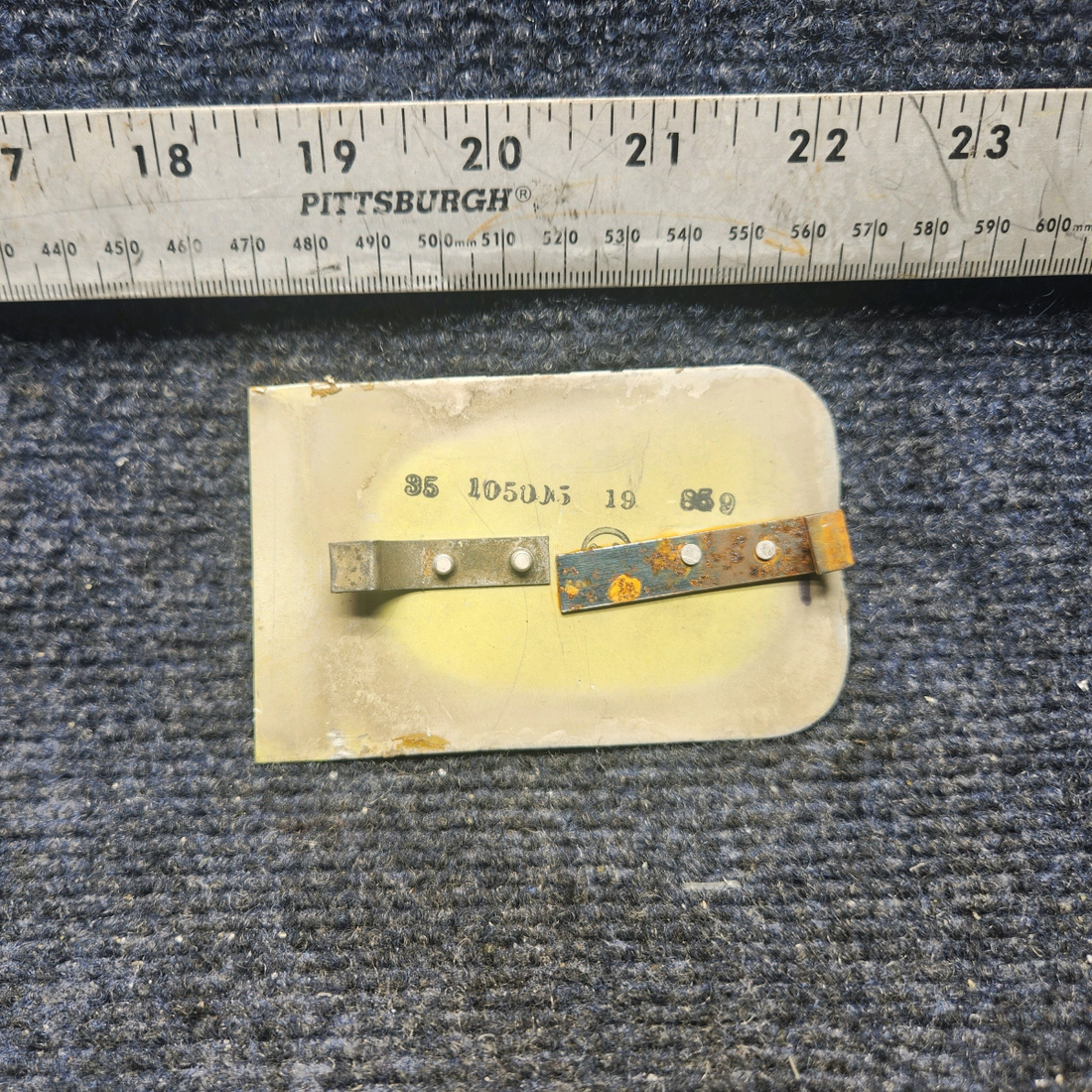 Used aircraft parts for sale, 35-105005-19 Beechcraft F33A ROOT FITTING ACCESS DOOR ASSEMBLY FWL RH