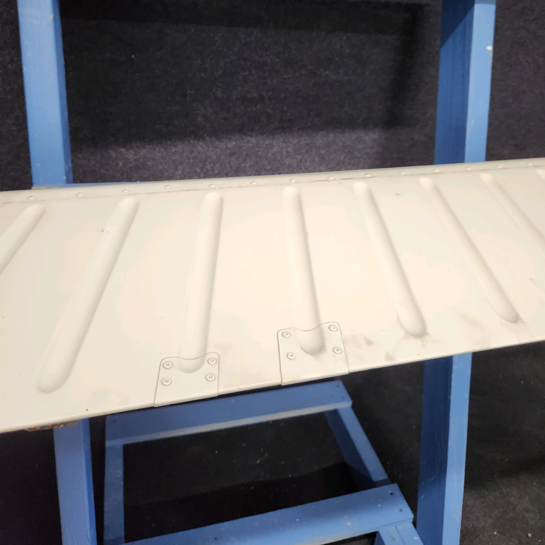 Used aircraft parts for sale, 78981-023 Piper PA32RT-300 RUDDER ASSEMBLY HAS REPAIR AND STOP DRILL-SEE PHOTOS