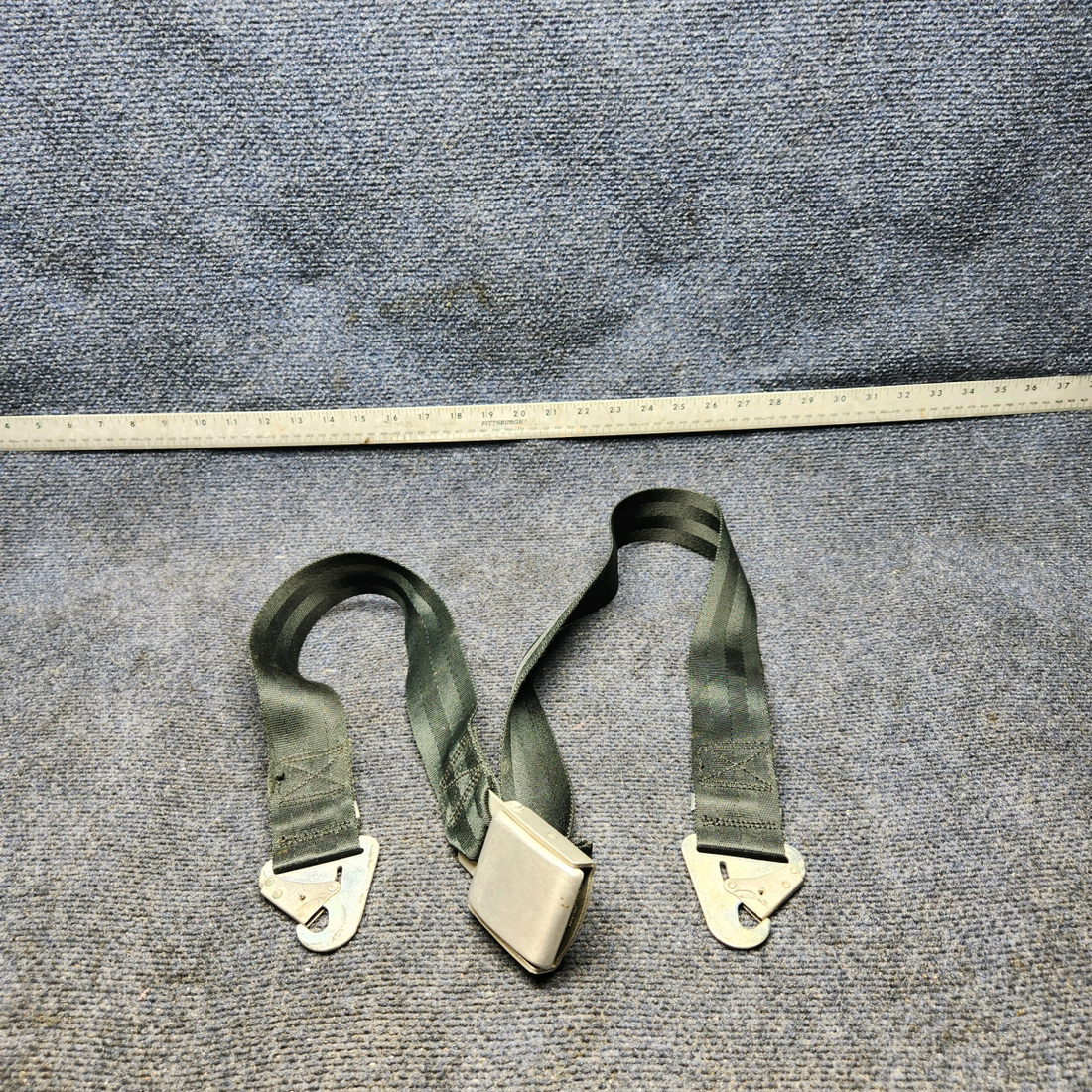 Used aircraft parts for sale, FDC-5900-150-2 Davis Aircraft Products Mooney M20J SEATBELT MOONEY REAR SEAT (BLACK)