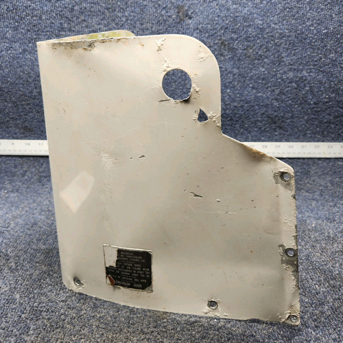 Used aircraft parts for sale, 63338-000 PIPER PA28-140 MAIN GEAR FAIRING ASSY