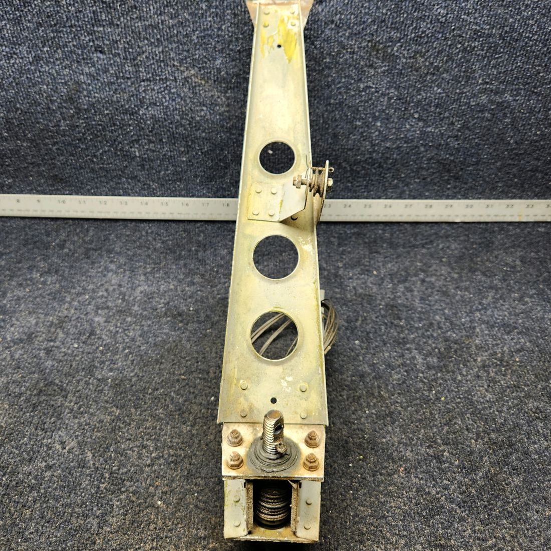 Used aircraft parts for sale, 65258-013 PIPER PA28-140 STABILATOR TRIM SUPPORT ASSY