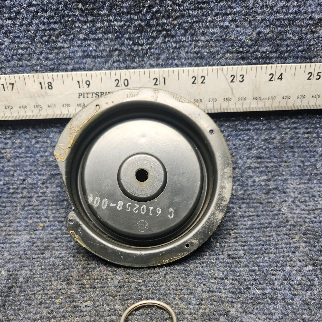 Used aircraft parts for sale, 610258-001 Mooney M20K FUEL GASCOLATOR TRIM COVER