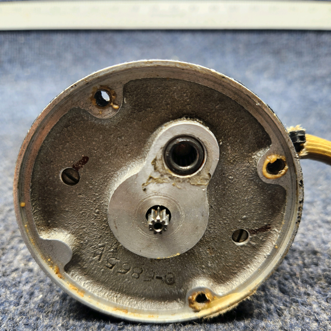 Used aircraft parts for sale, 35-380094-3 Lamb Electric BEECHCRAFT F35 LANDING GEAR RETRACT MOTOR 12 VOLTS