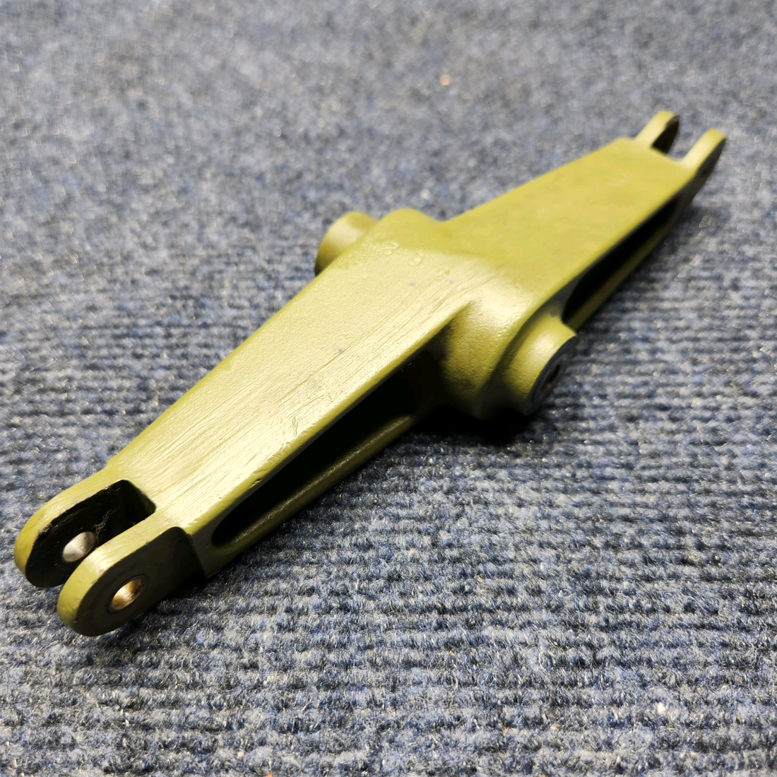 Used aircraft parts for sale, 169-524053-1 Beechcraft C23 SUNDOWNER RUDDER PEDAL BELLCRANK ASSEMBLY
