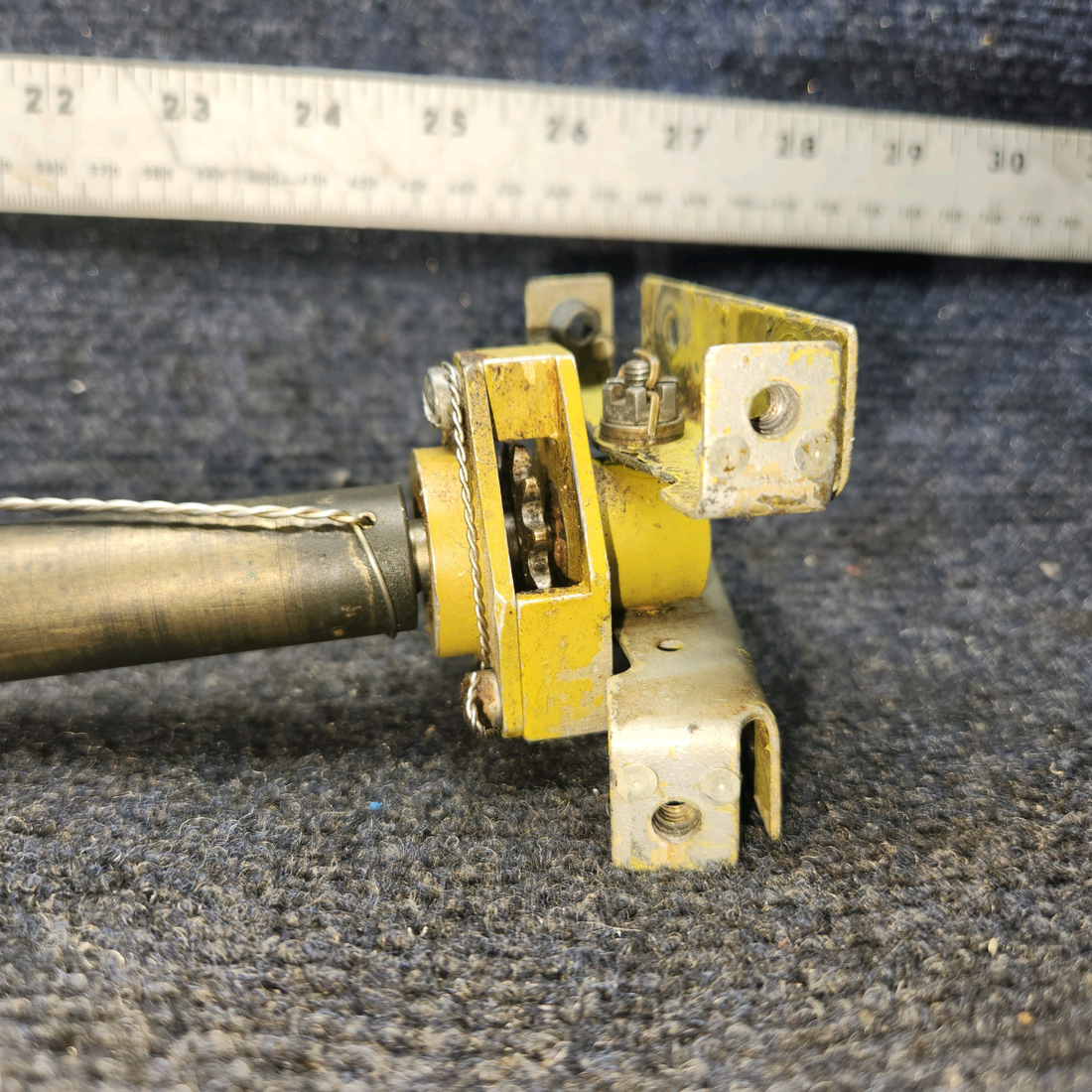 Used aircraft parts for sale, 96‑526000‑601 BEECHCRAFT 95-55B Rudder Trim Tab Actuator Assembly