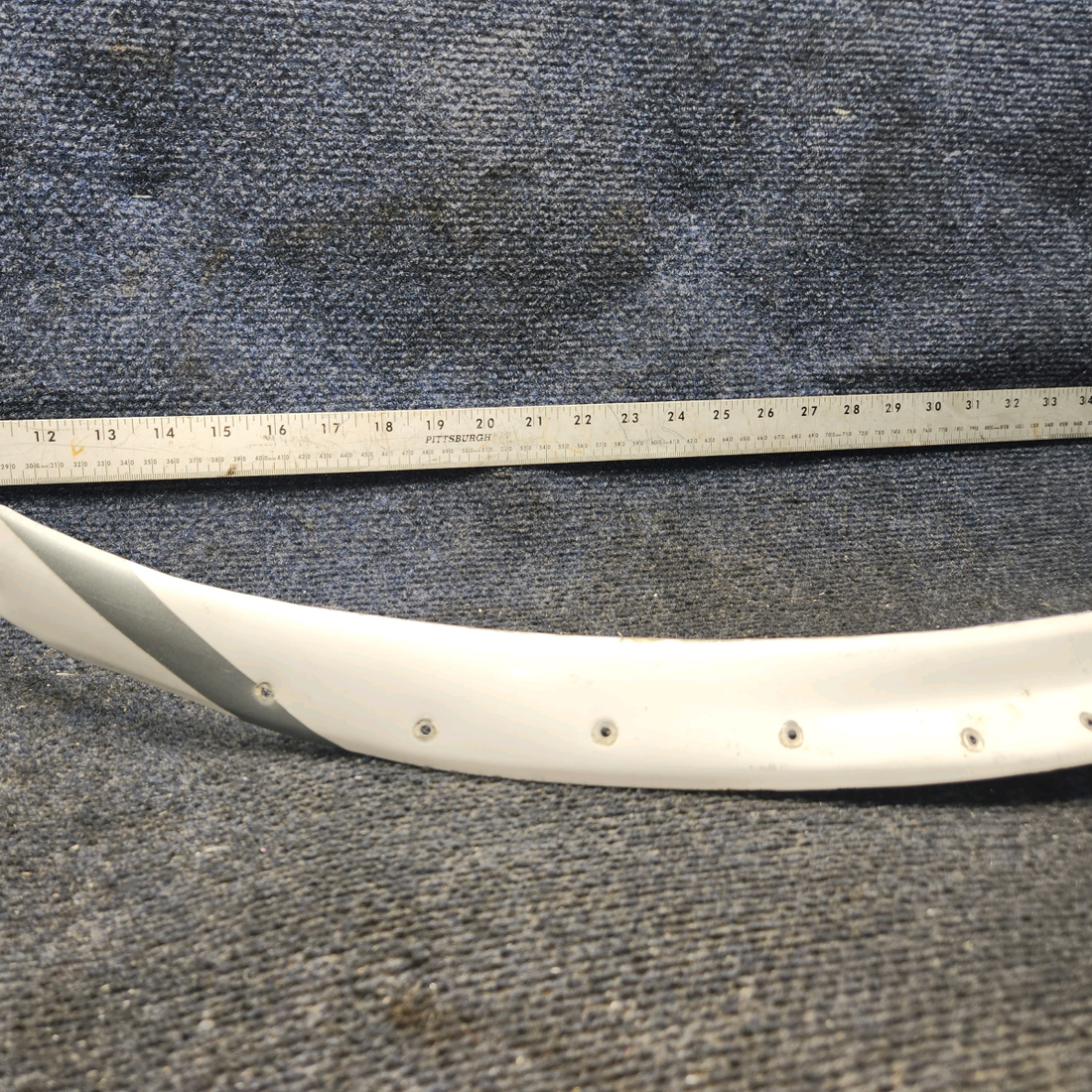 Used aircraft parts for sale, 63070-007, 63070-011, 63070-005 Piper PA28-161 Trim Strip & Collars Windshield Set