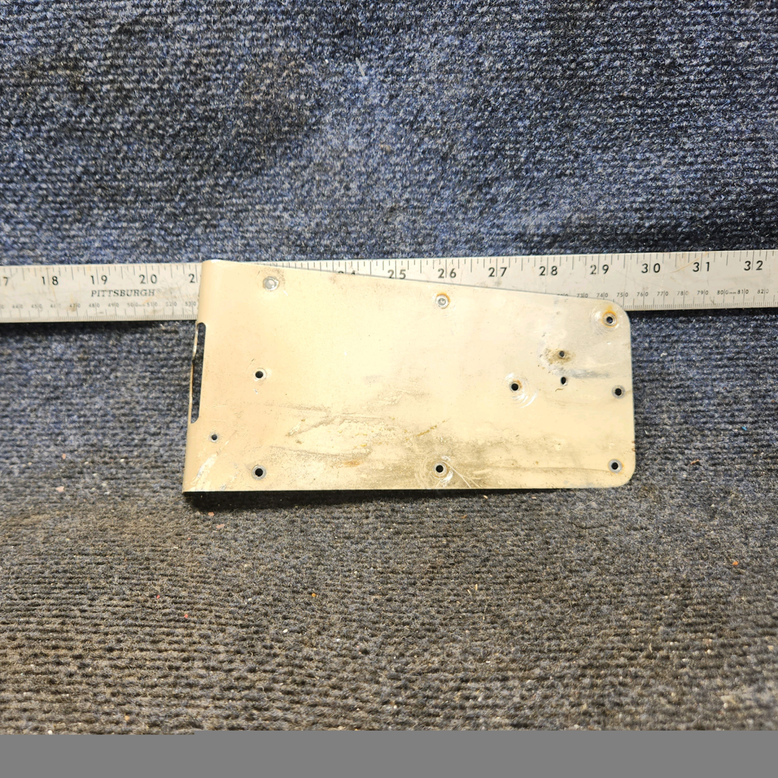 Used aircraft parts for sale, 63012-000 Piper PA28 Door Latch Trim Plate