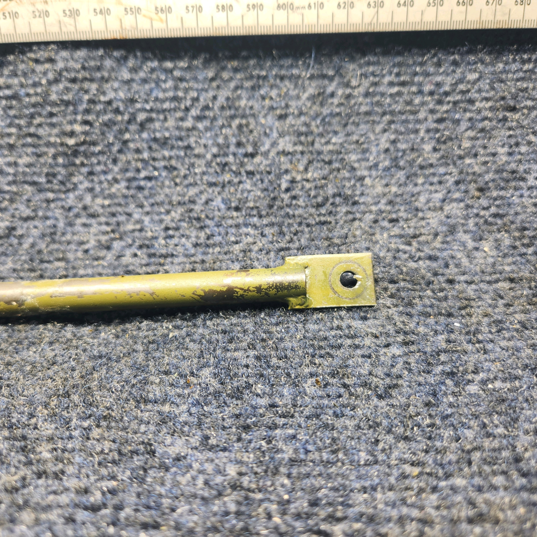 Used aircraft parts for sale, 350193-501 Mooney M20J BAGGAGE DOOR LATCH ROD FORWARD
