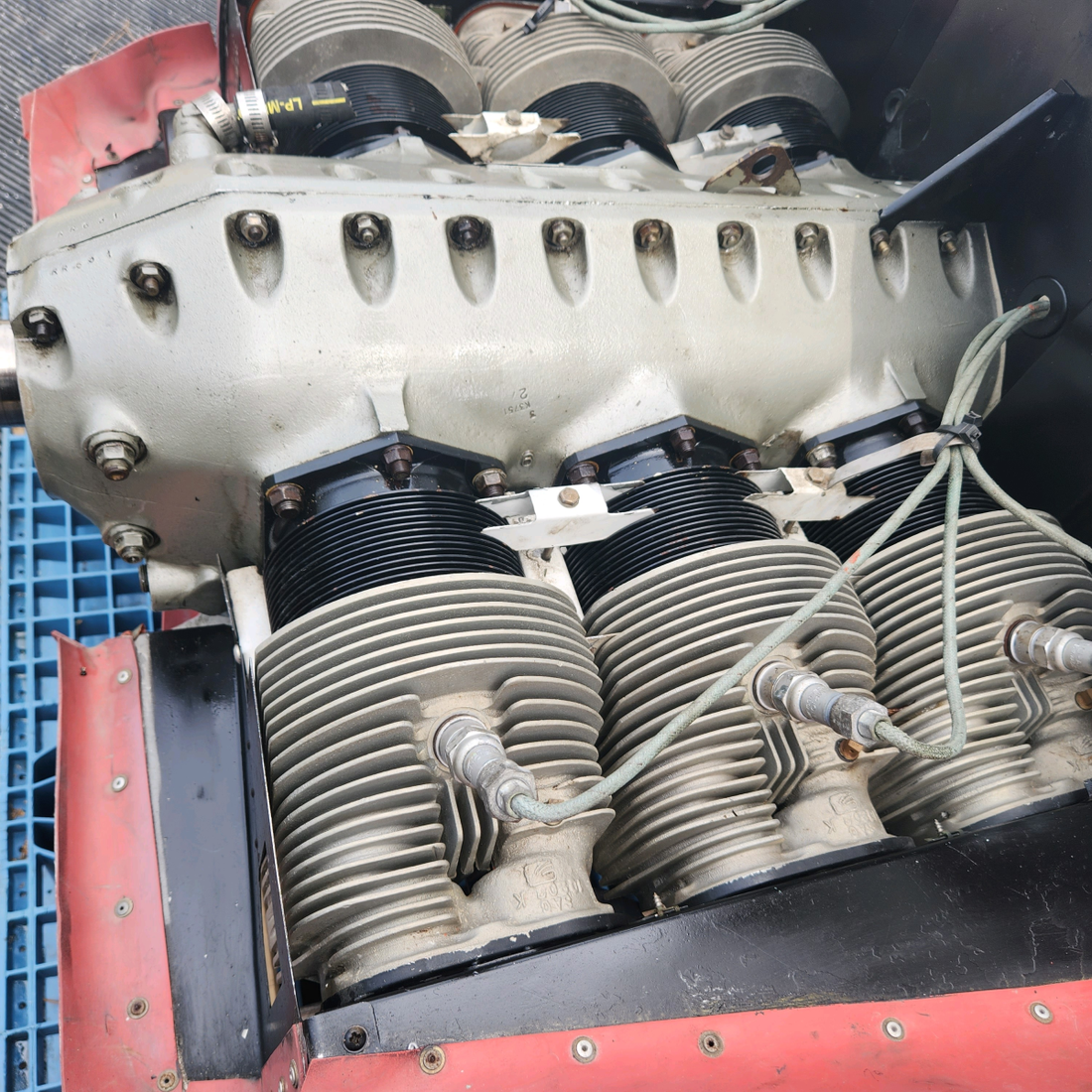 Used aircraft parts for sale, O-300-D Continental O-300-D Cessna 172E Aircraft Engine "Light Prop-Strike"