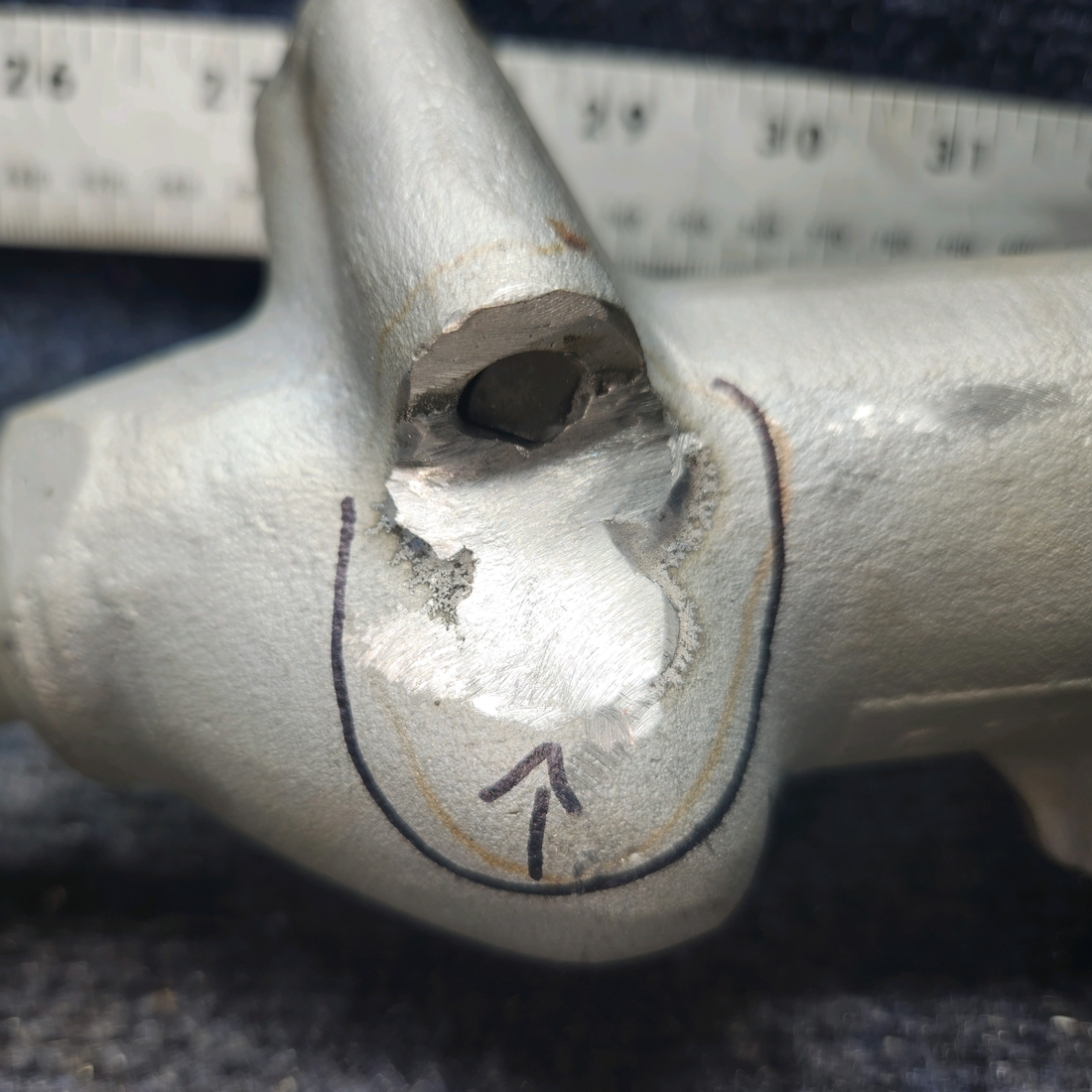 Used aircraft parts for sale, 549403 Continental Oil Filler w/ Breather