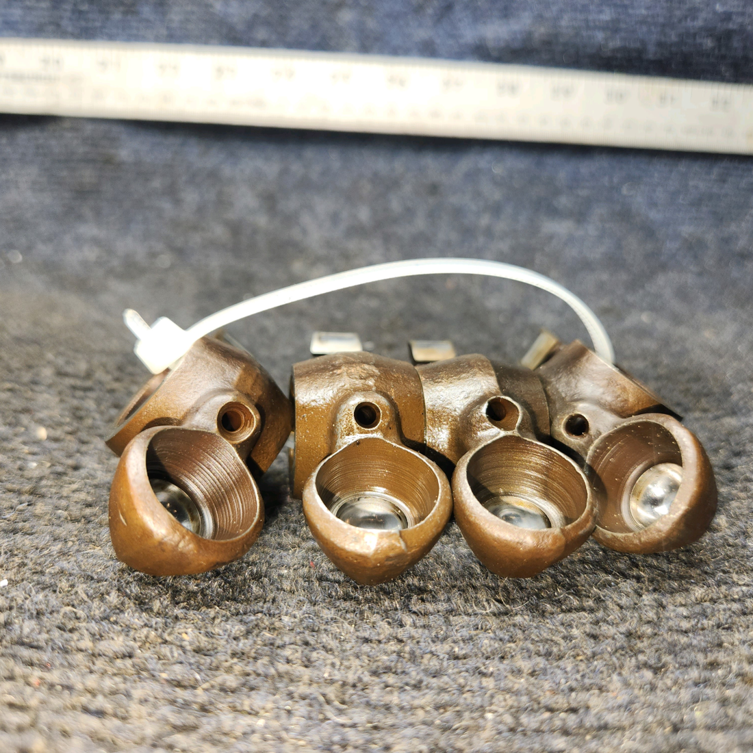 Used aircraft parts for sale, 69443 Lycoming O-320-D3G Piper PA28-161 Rocker Arm Assembly, Intake – Set of 4