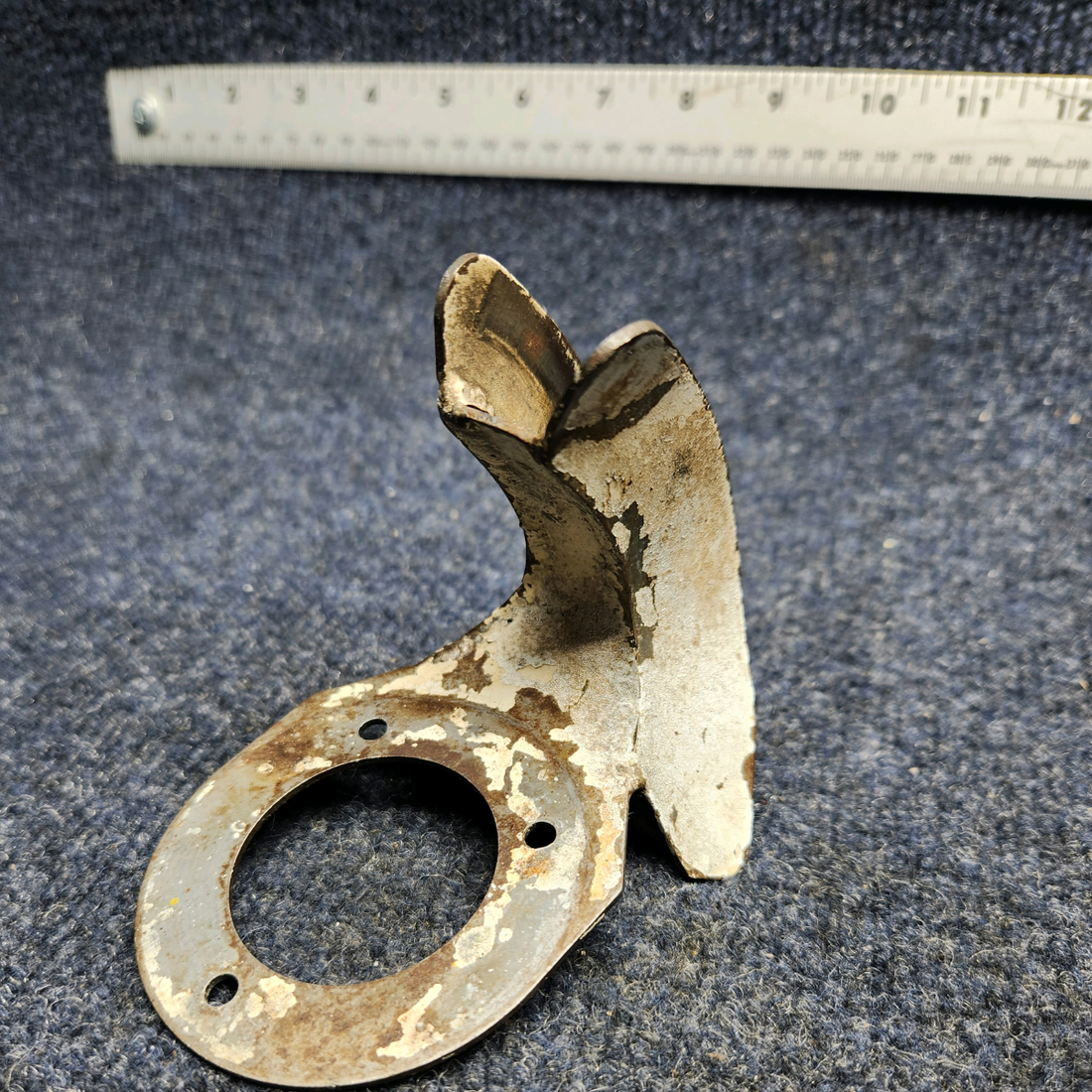 Used aircraft parts for sale, 67107-000 Piper PA32RT-300 NOSE GEAR ALIGNER GUIDE BRACKET