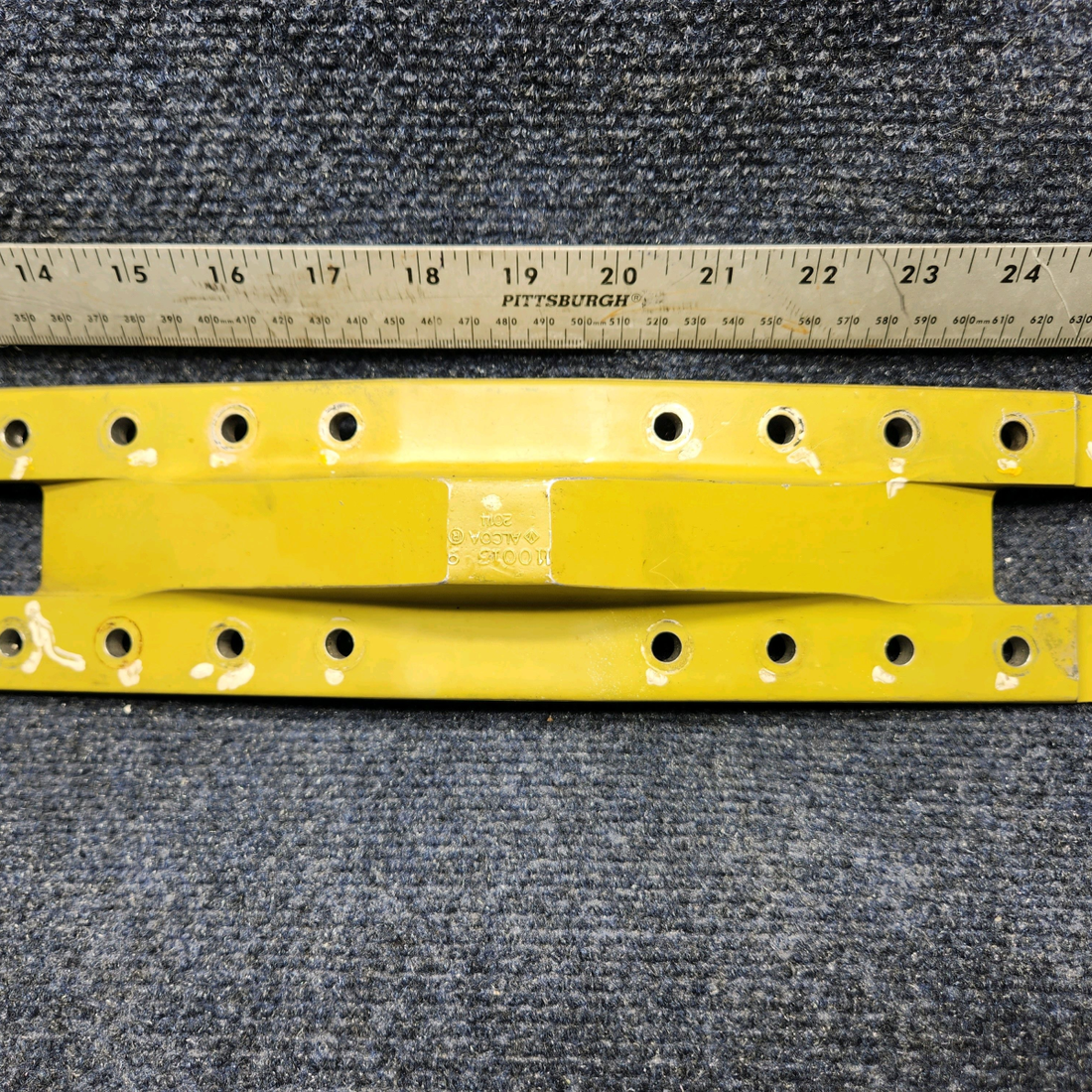 Used aircraft parts for sale, 169-110017-1 Beechcraft C23 SUNDOWNER FITTING LOWER SPLICE PLATE