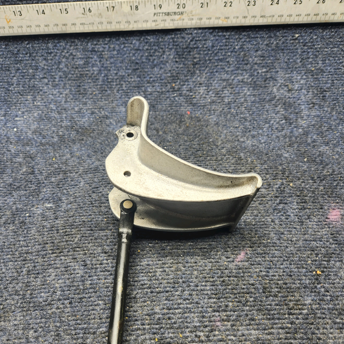 Used aircraft parts for sale, 720017-007 Mooney M20K BRAKE / RUDDER PEDAL ASSEMBLY