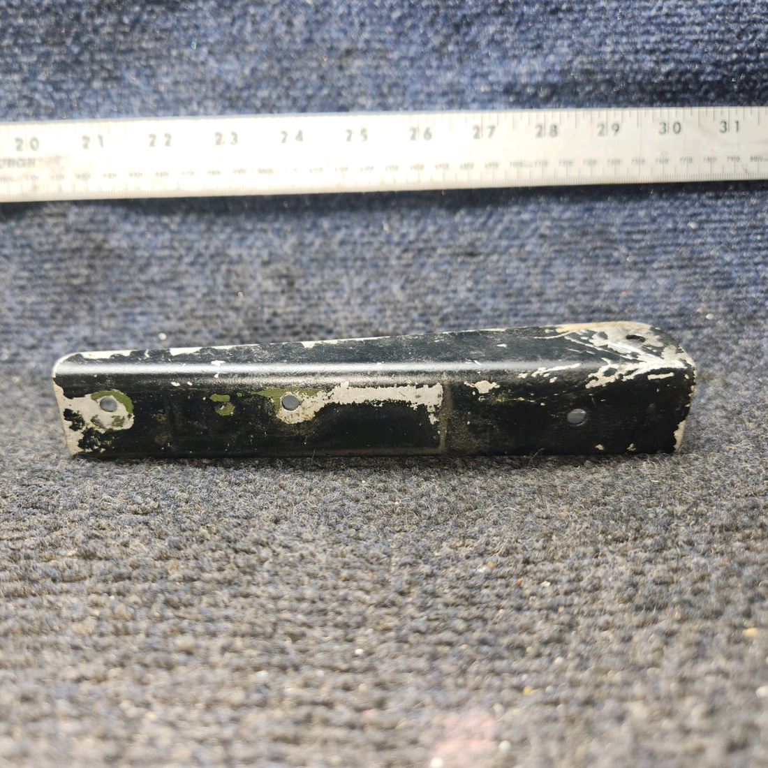 Used aircraft parts for sale, 69318-000 Piper PA28-161 Rudder Trim Channel Bracket
