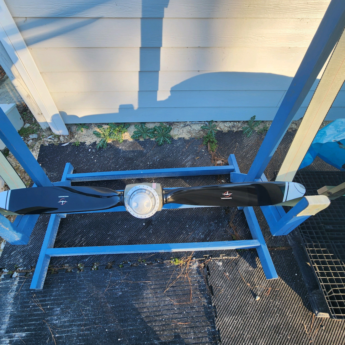 Used aircraft parts for sale, B2D34C214-B McCauley MOONEY M20J MC CAULEY PROP NEW 11/94 OVERHAUL 02/20 SPOH 60.27 HRS-MINORGOUGES IN TIPS