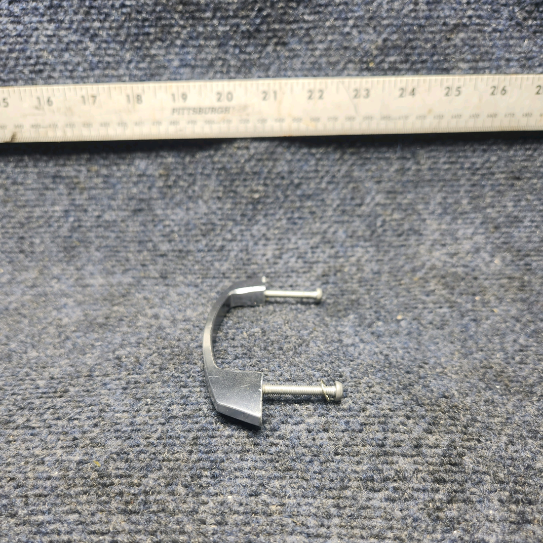 Used aircraft parts for sale, A-459-26 Mooney M20J BAGGAGE DOOR HANDLE (PITTED)