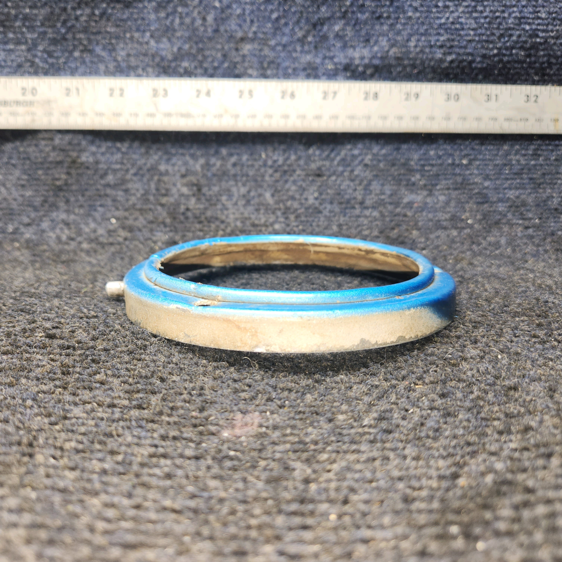 Used aircraft parts for sale, 65372-000 Piper PA28-161 Landing Light Retainer Assembly