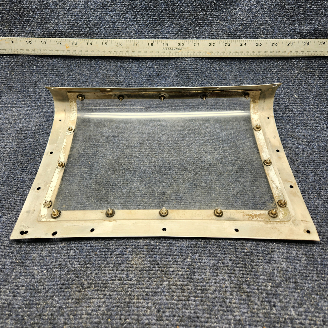 Used aircraft parts for sale, 169-110000-247 Beechcraft C23 SUNDOWNER LANDING LIGHT WINDOW LH / RH