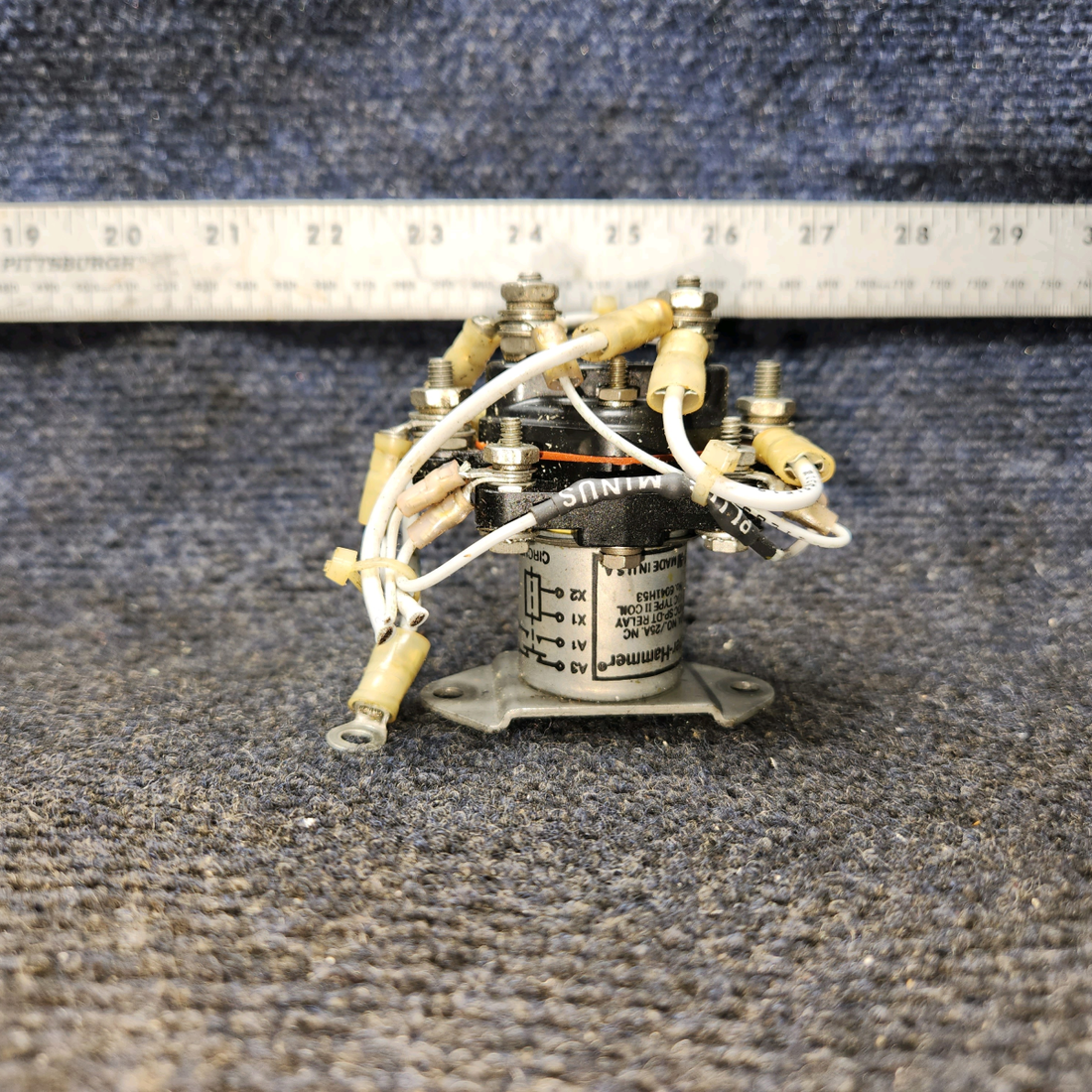 Used aircraft parts for sale, 6041H53 Cutler-Hammer Mooney M20J Eaton Relay Assembly