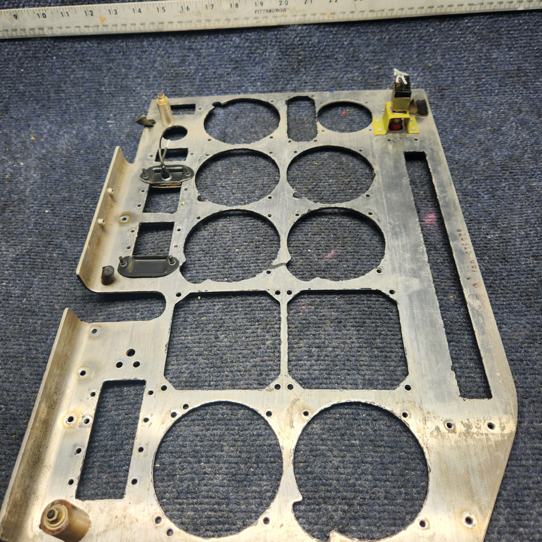 Used aircraft parts for sale, 820206-501 Mooney M20K INSTRUMENT PANEL  (PILOTS SIDE)