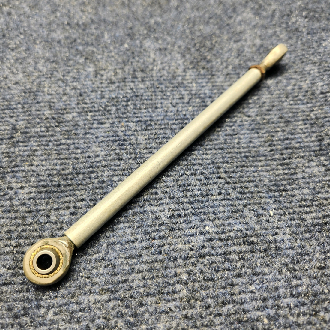 Used aircraft parts for sale, 169-524013-33 Beechcraft C23 SUNDOWNER RUDDER PEDAL CONTROL ROD INTERCONNECT AFT