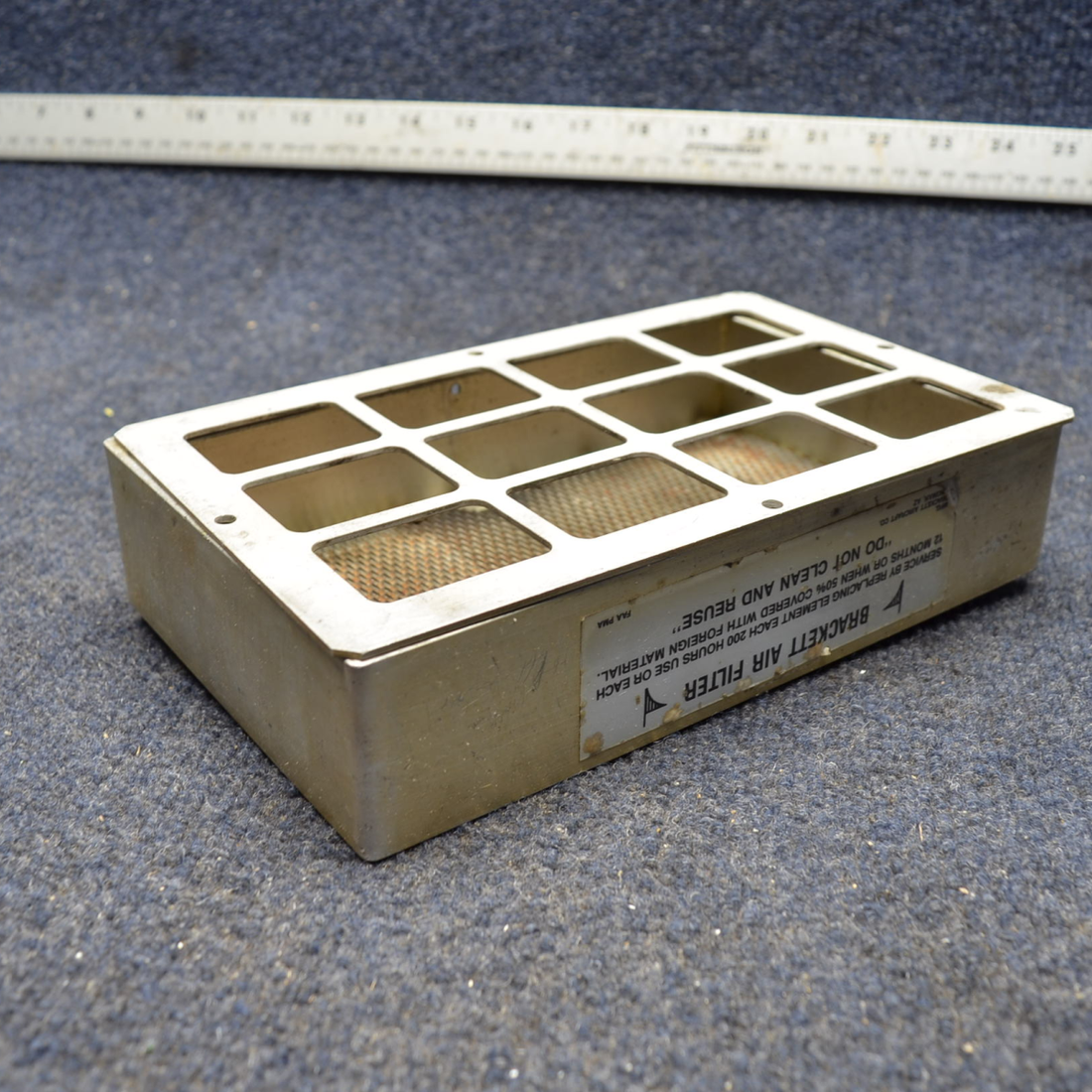 Used aircraft parts for sale, BA-5810 Cessna 172RG BRACKETT AIR FILTER BOX