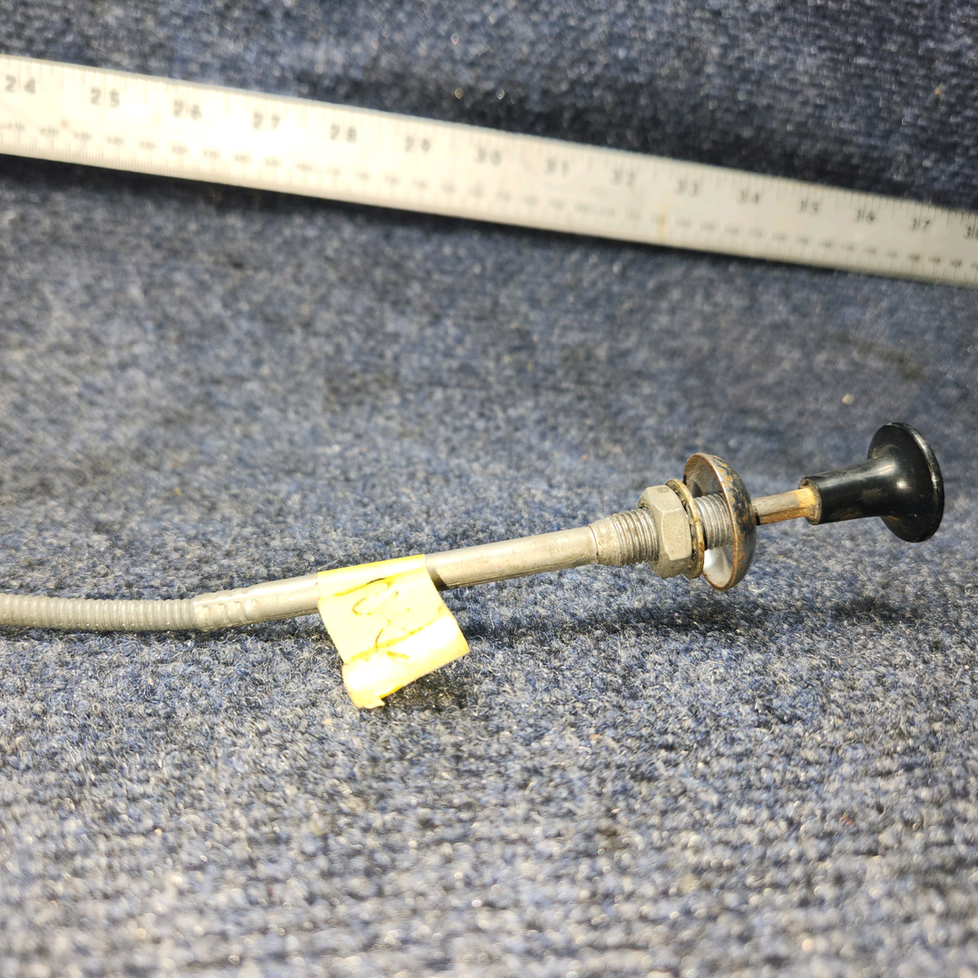 Used aircraft parts for sale, S1230-19 Cessna C-150J Carburetor Heat Control Cable 48"