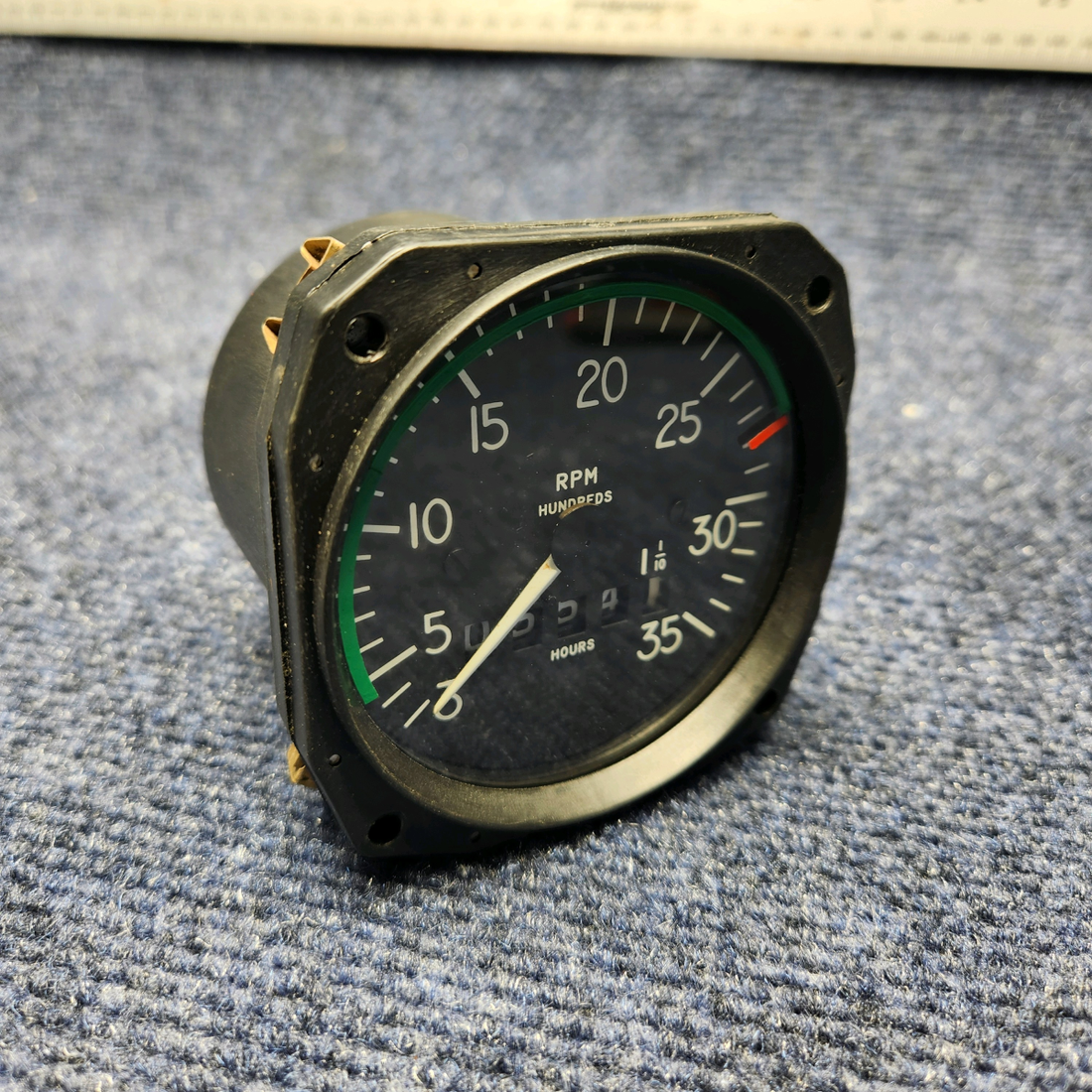 Used aircraft parts for sale, D1-112-5023 Beechcraft C23 SUNDOWNER MITCHELL RECORDING TACHOMETER, MECHANICAL.